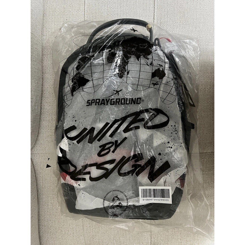 Sprayground x Boeing Collab AH-64 APACHE Backpack Limited Edition